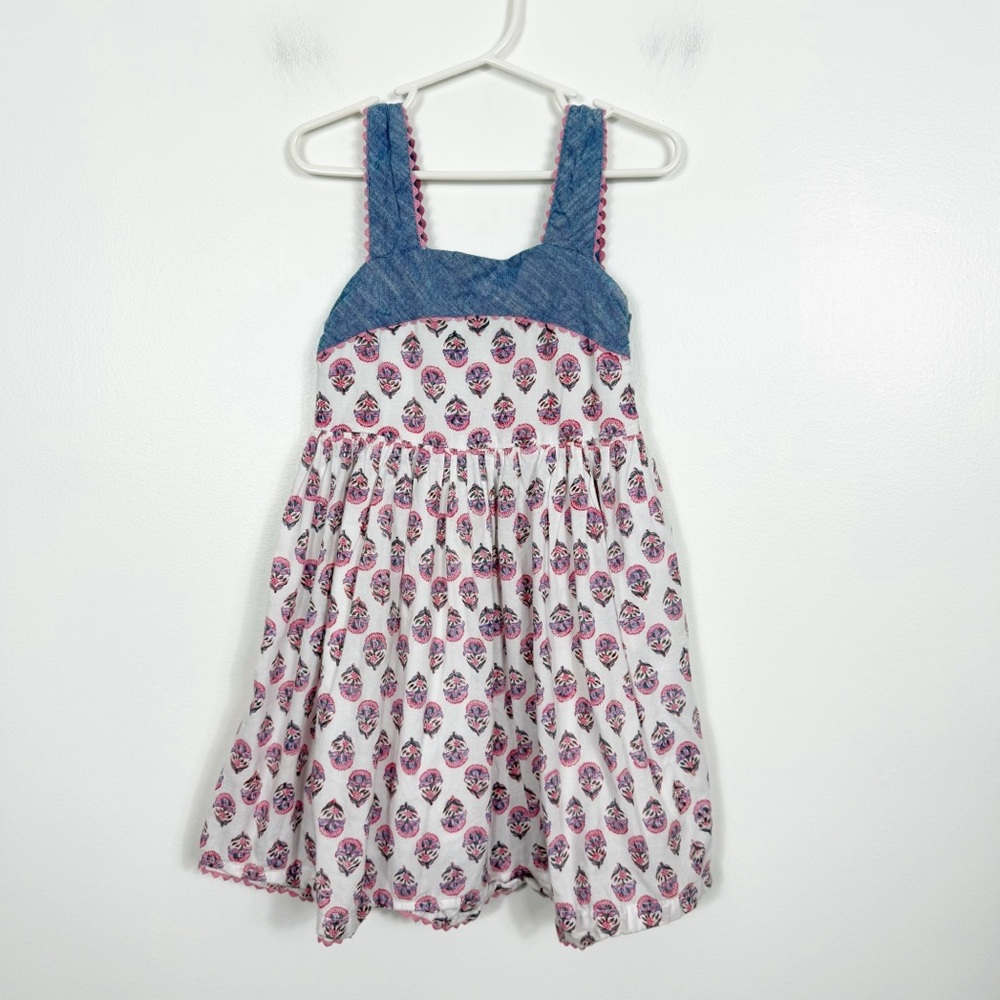 Roberta Roller Rabbit Girls Mason Joie Cotton Dress Size 4